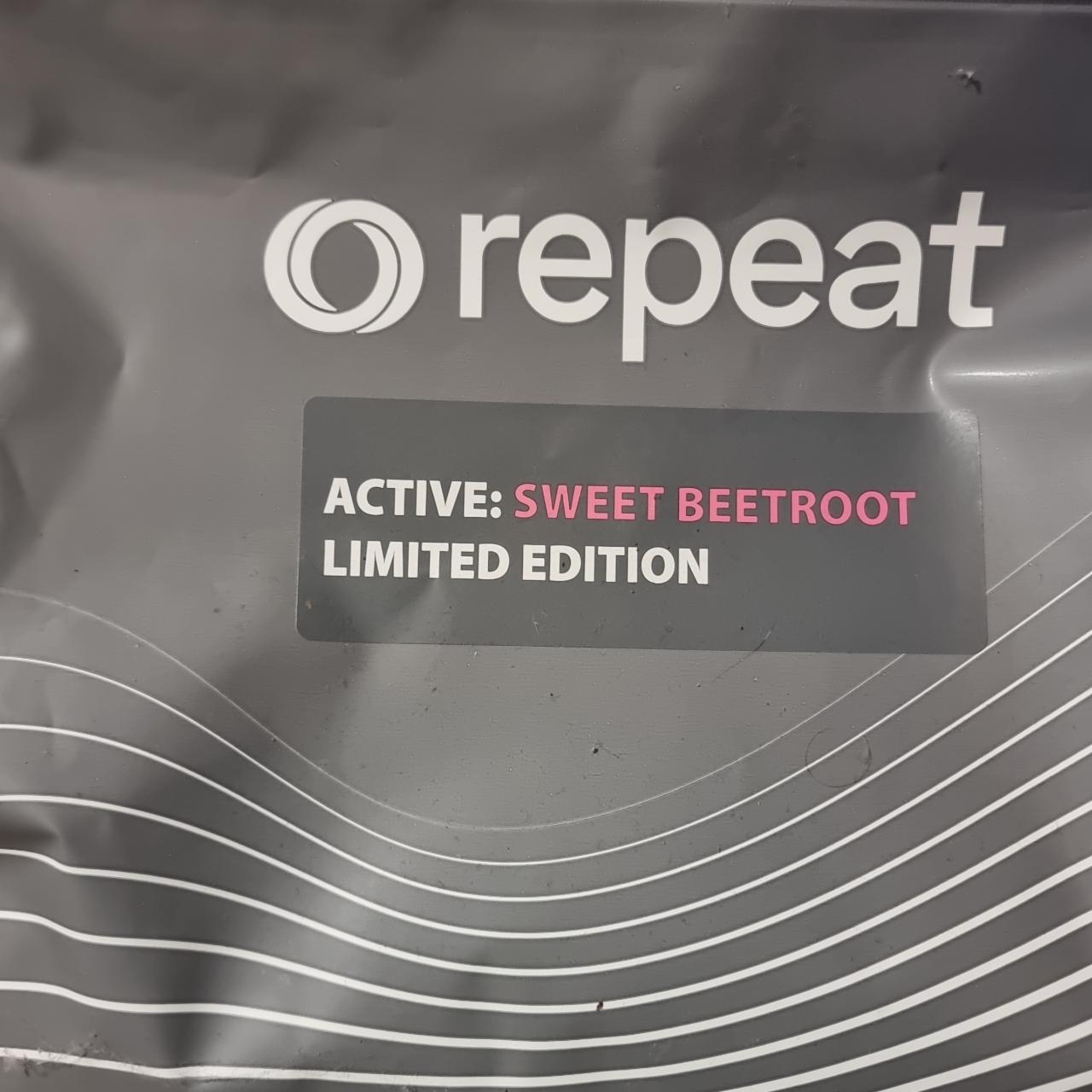 Zdjęcia - Repeat active sweet beetroot