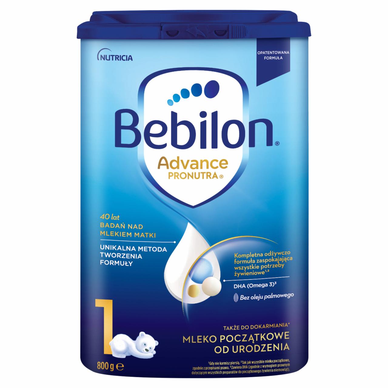 Zdjęcia - Bebilon 1 Pronutra-Advance Mleko początkowe od urodzenia 800 g