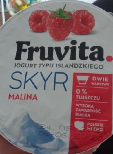 Zdjęcia - Jogurt typu islandzkiego malina Fruvita