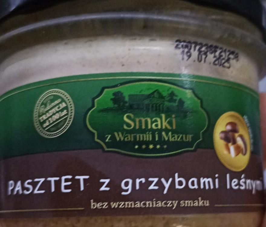 Zdjęcia - Pasztet z grzybami leśnymi Smaki z Warmii i Mazur