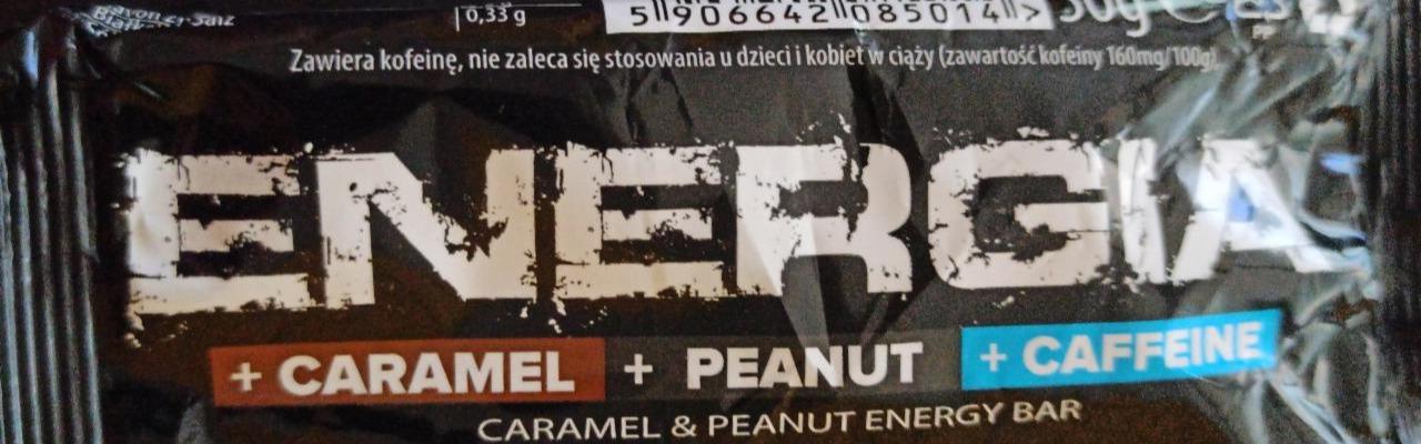 Zdjęcia - Energia carmel+peanut+caffeine bar