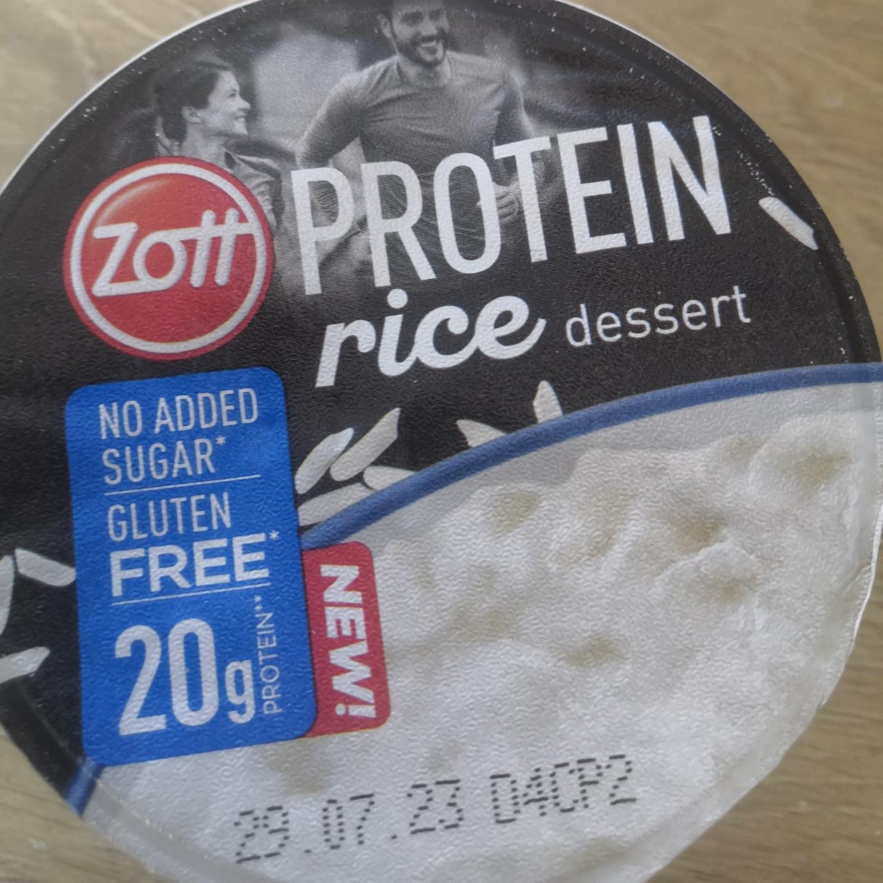 Zdjęcia - Protein Rice dessert Zott