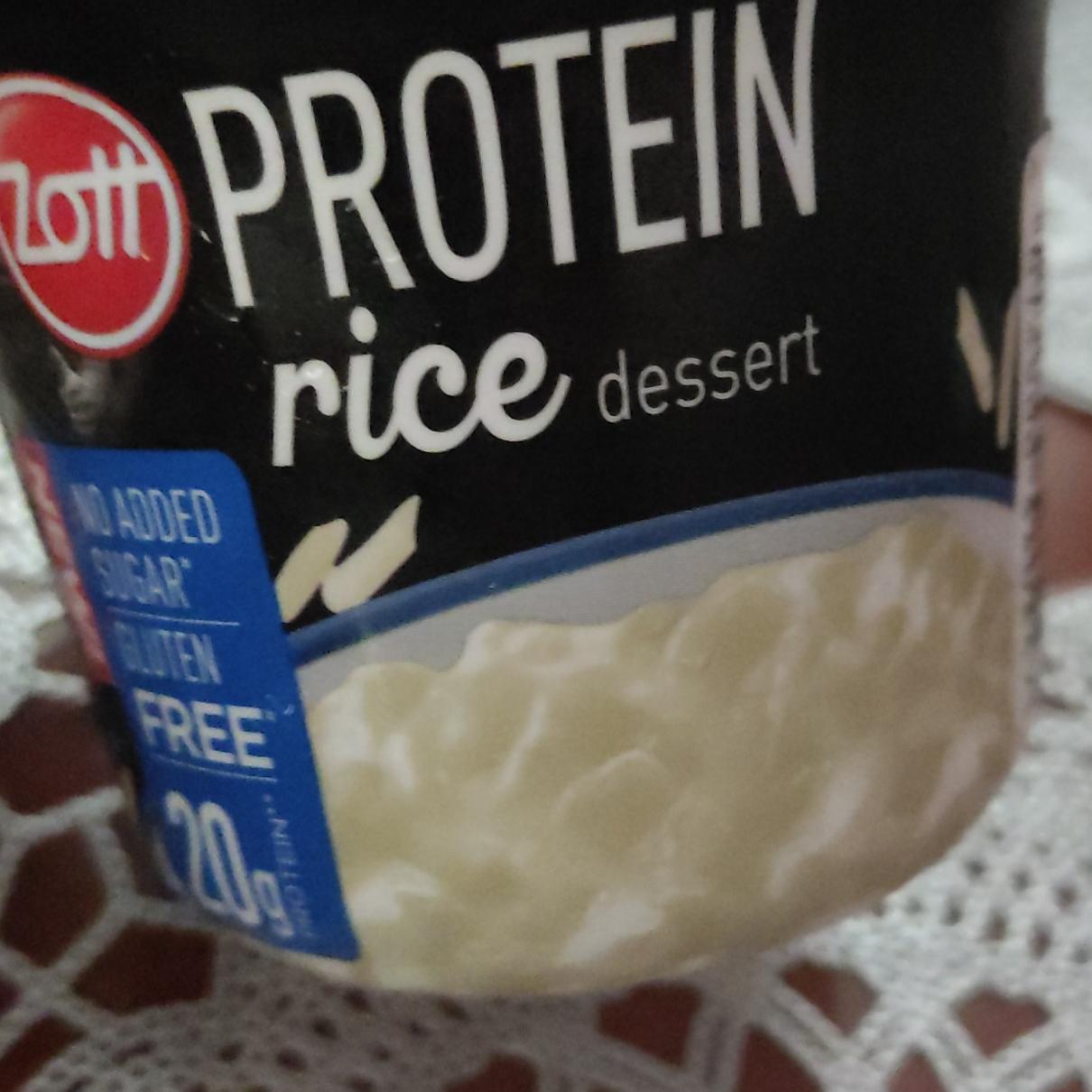 Zdjęcia - Protein Rice dessert Zott