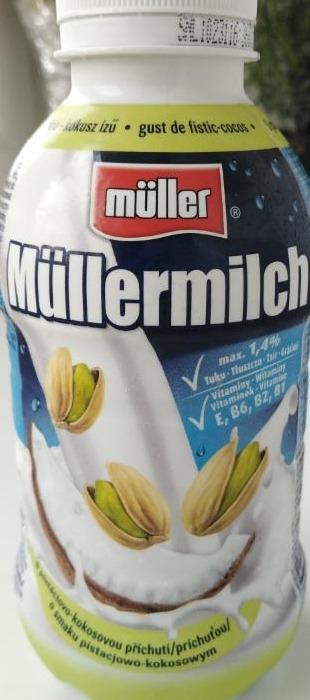 Zdjęcia - Müllermilch pistacjowo-kokosowy Müller