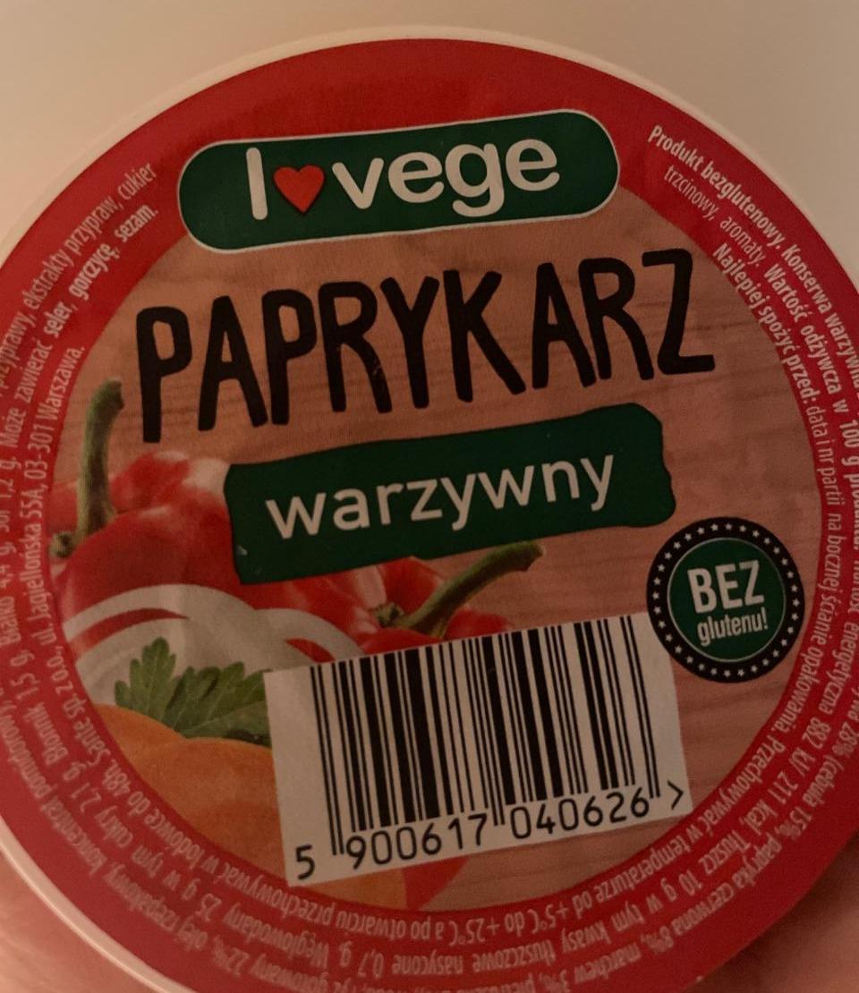 Zdjęcia - Paprykarz warzywny I love vege