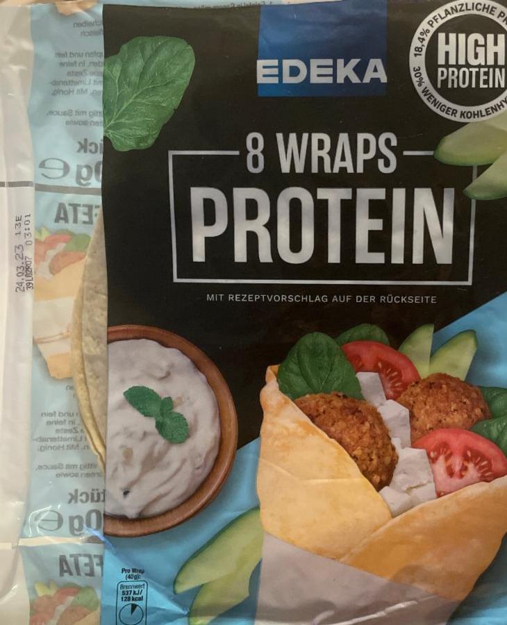 Zdjęcia - 8 wraps protein Edeka