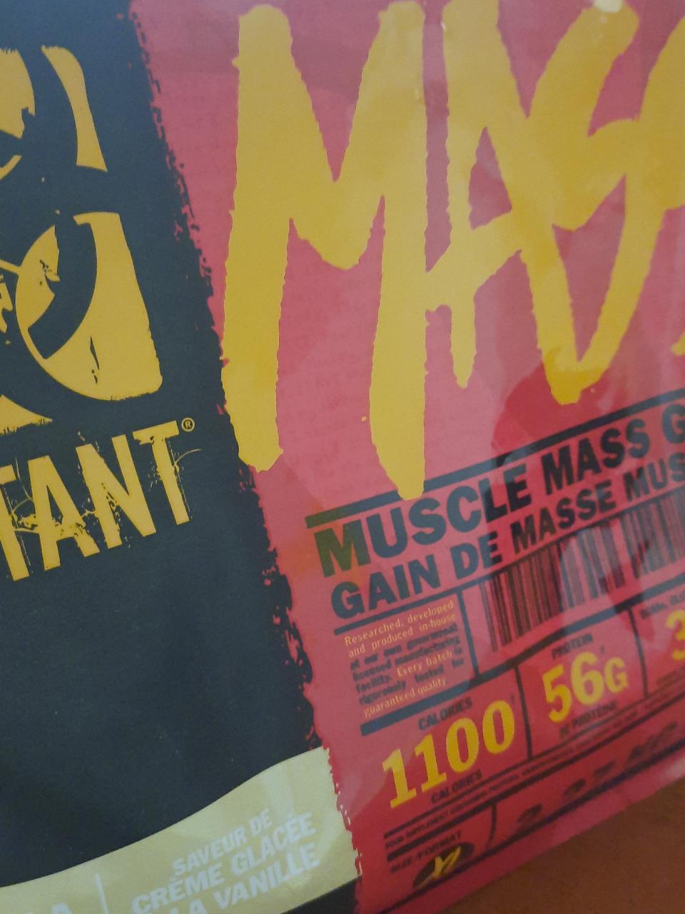 Zdjęcia - Mass gainer vanille Mutant Mass