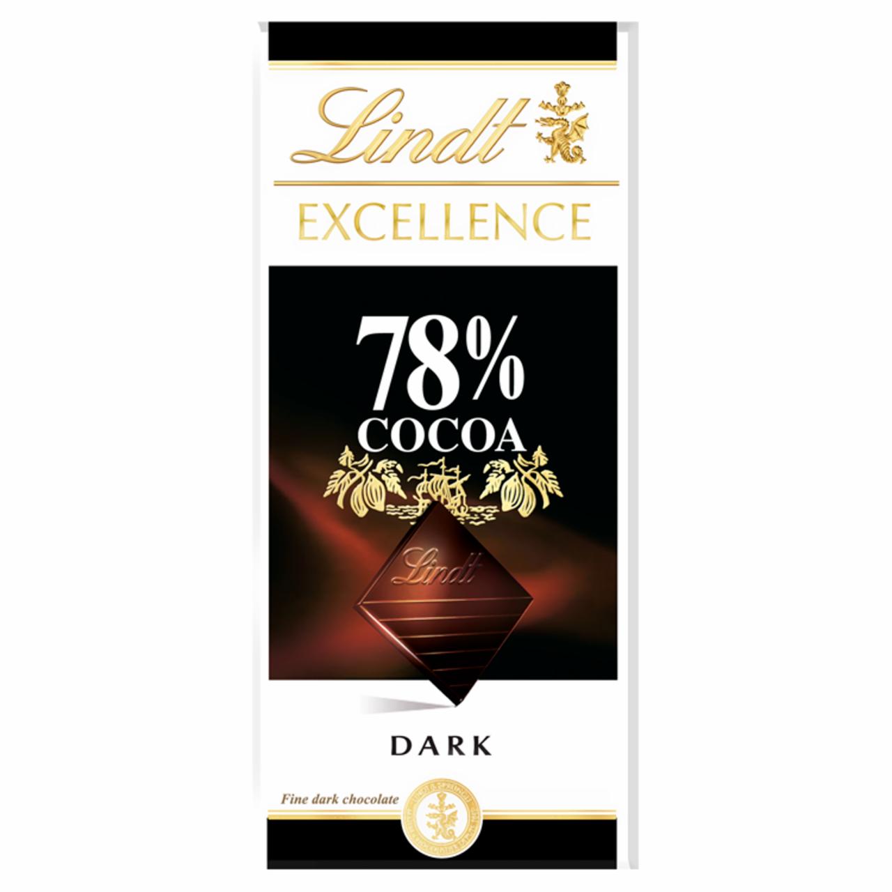 Zdjęcia - Lindt Excellence 78% Cocoa Czekolada ciemna 100 g
