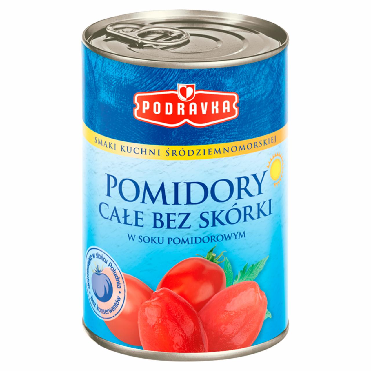 Zdjęcia - Podravka Pomidory całe bez skórki 400 g