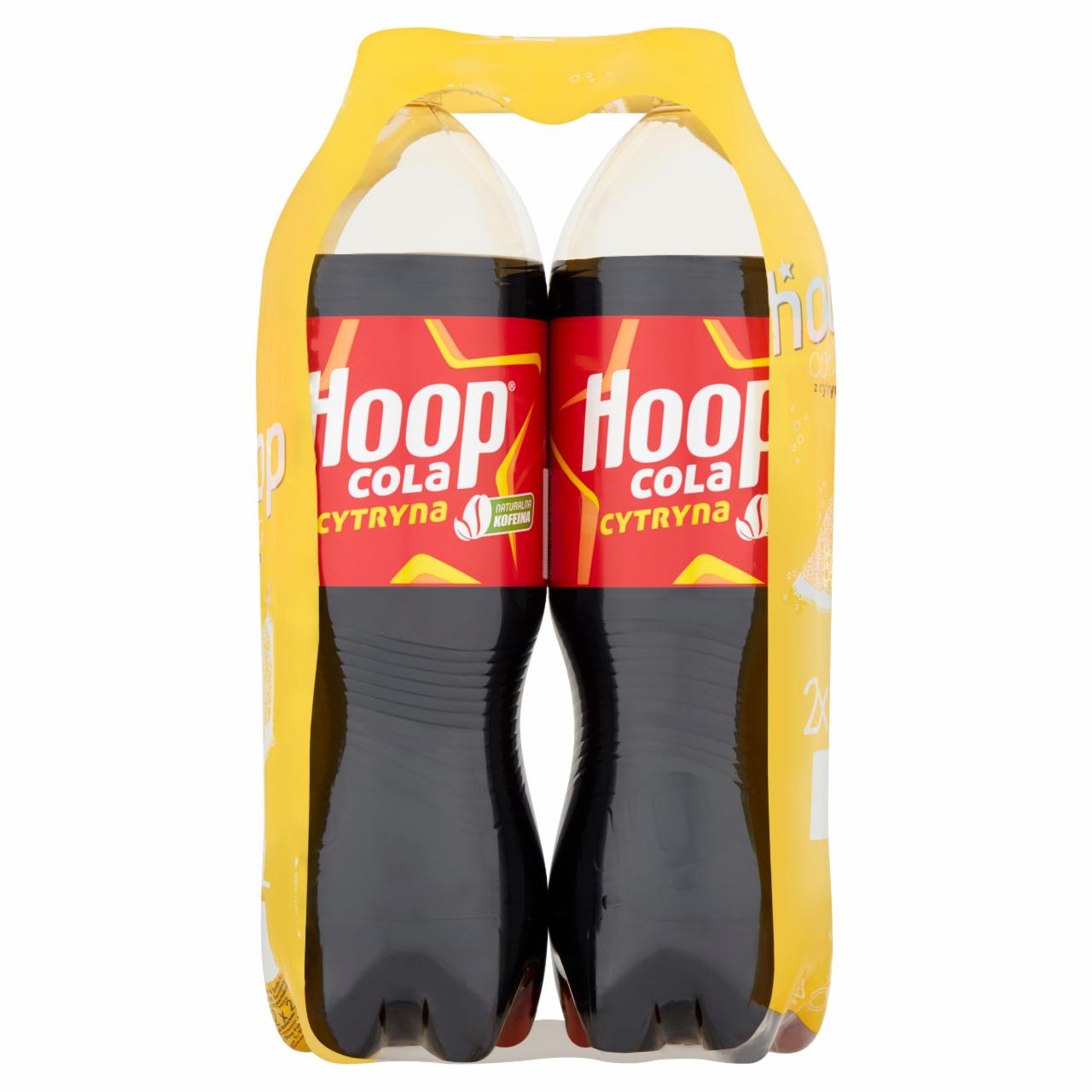 Zdjęcia - Hoop Napój gazowany cola cytryna 2 x 2 l