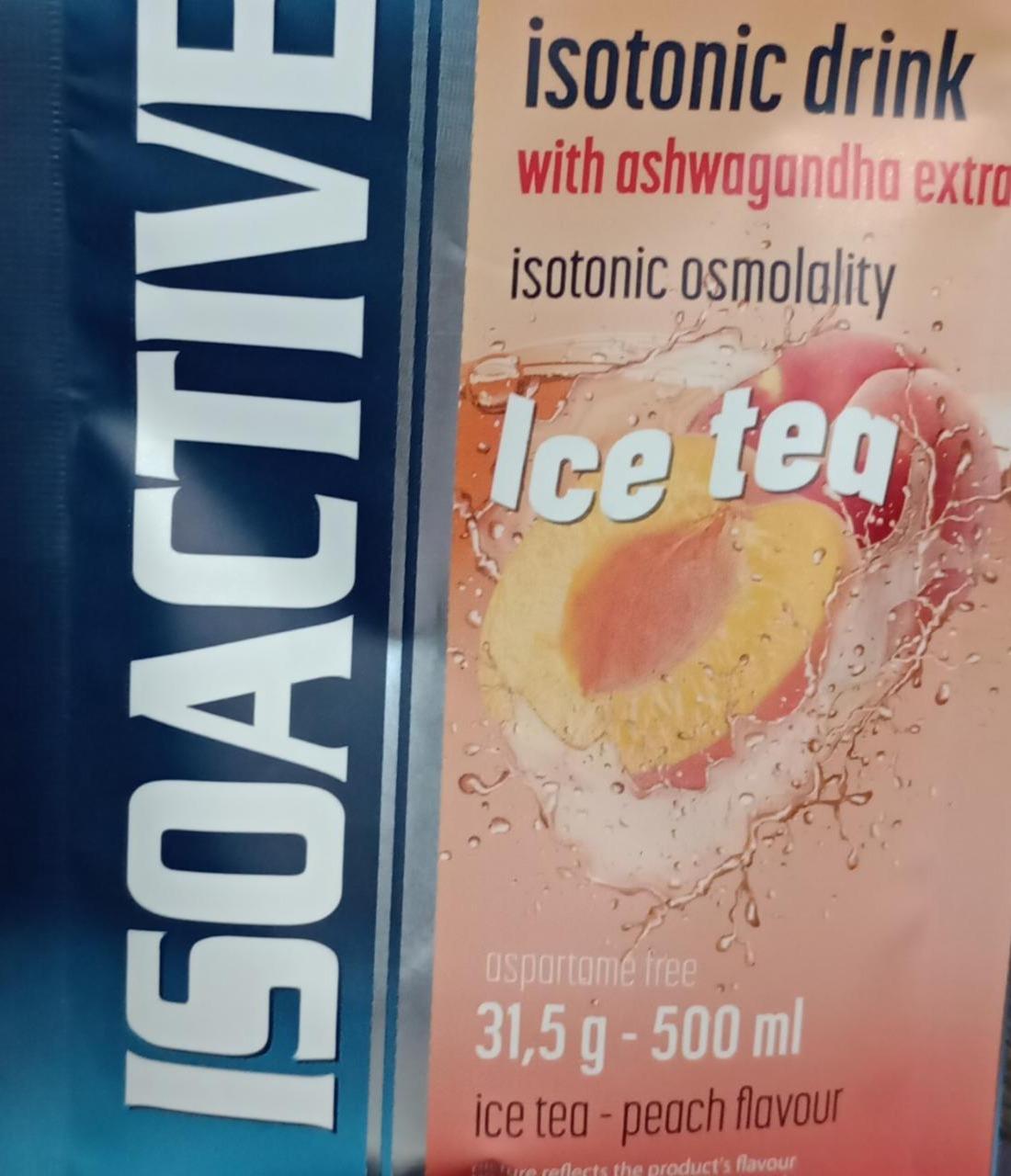 Zdjęcia - Isotonic drink ice tea-peach IsoActive