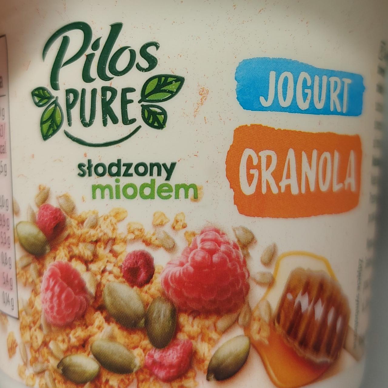 Zdjęcia - Jogurt granola słodzony miodem Pilos Pure
