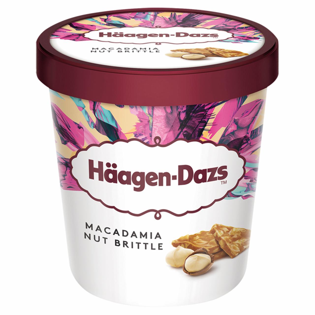 Zdjęcia - Häagen-Dazs Lody waniliowe z kawałkami orzechów makadamia 460 ml