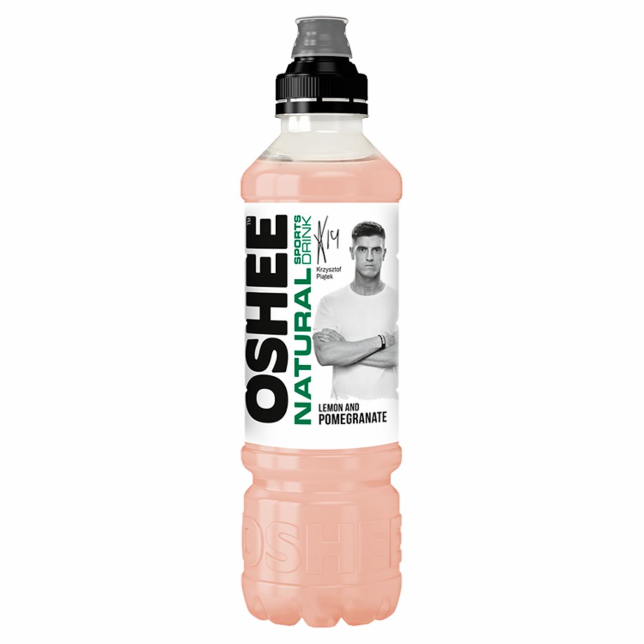 Zdjęcia - Oshee Natural Sports Drink Napój niegazowany cytryna-granat 0,75 l