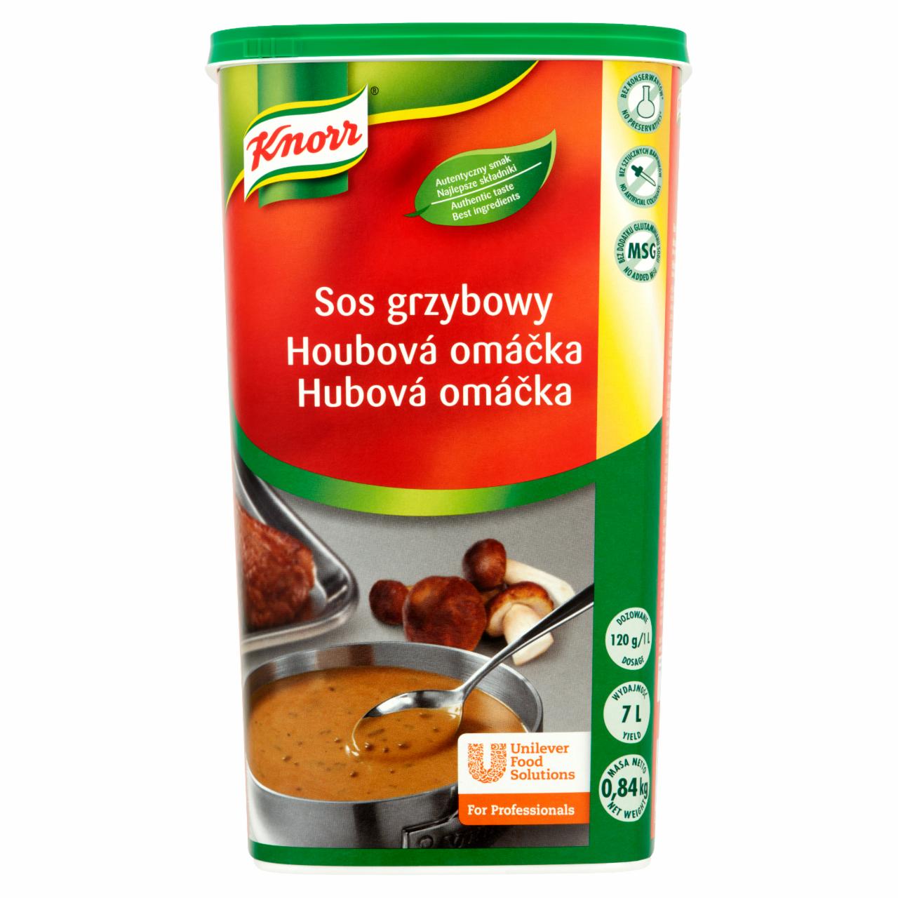 Zdjęcia - Knorr Sos grzybowy 0,84 kg