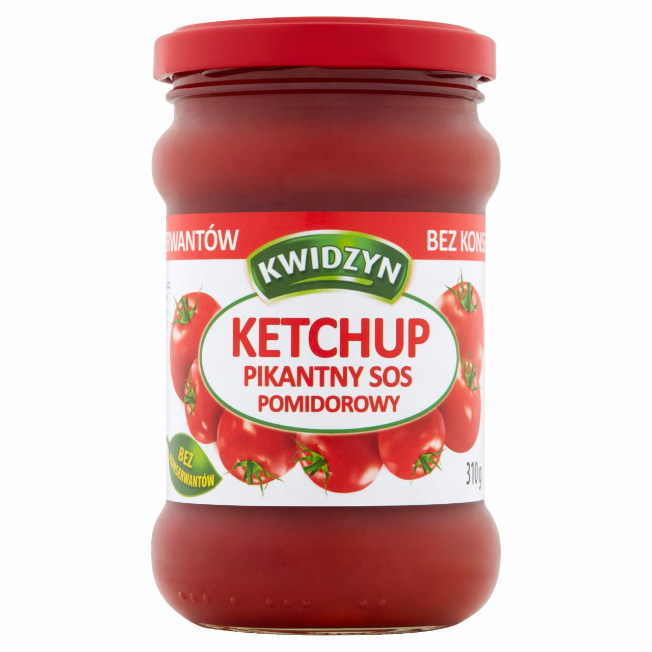 Zdjęcia - Kwidzyn Ketchup sos pomidorowy pikantny 310 g
