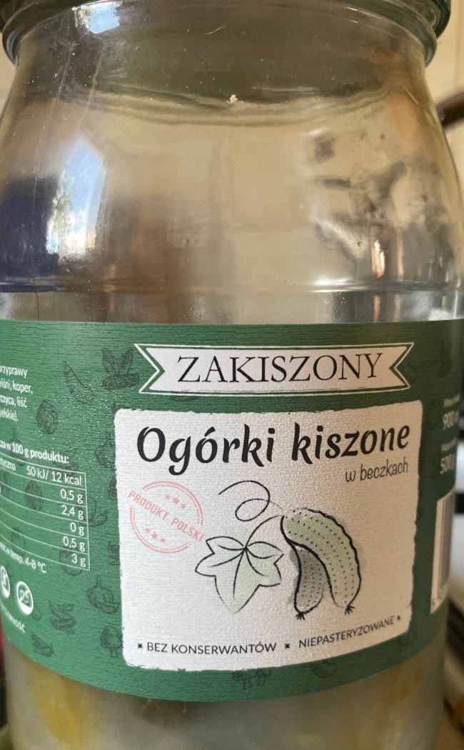 Zdjęcia - Ogórki kiszone w beczkach Zakiszony