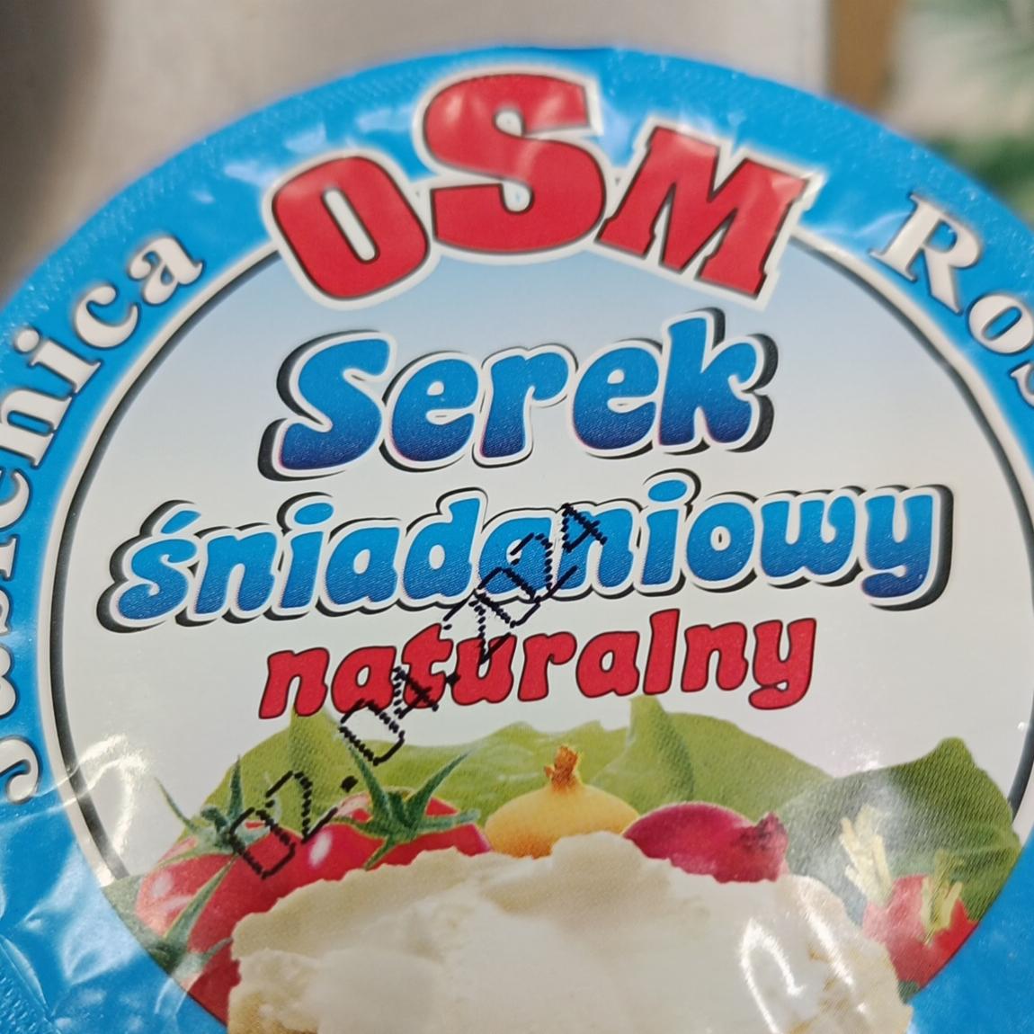 Zdjęcia - Serek śniadaniowy naturalny OSM