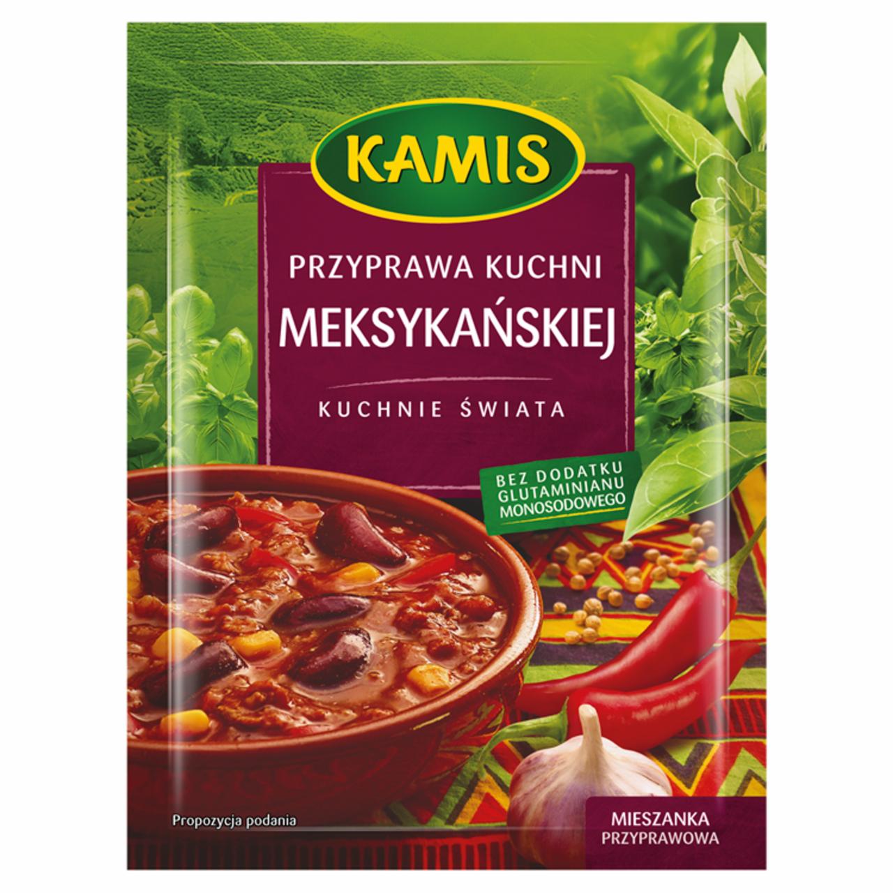 Zdjęcia - Kamis Kuchnie świata Przyprawa kuchni meksykańskiej Mieszanka przyprawowa 25 g