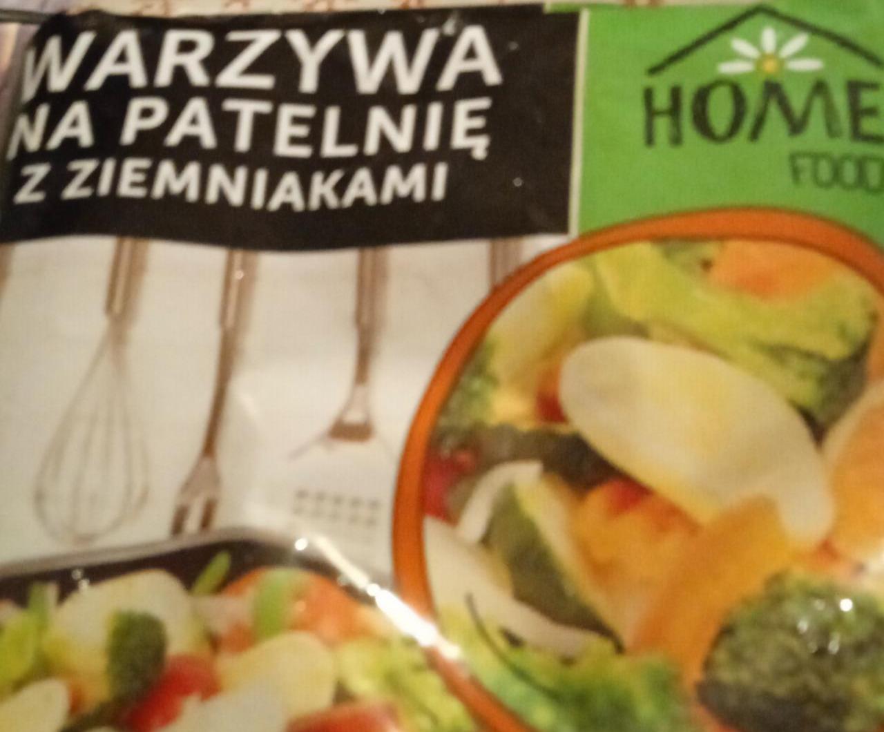 Zdjęcia - warzywa na patelnię z ziemniakami stokrotka home food