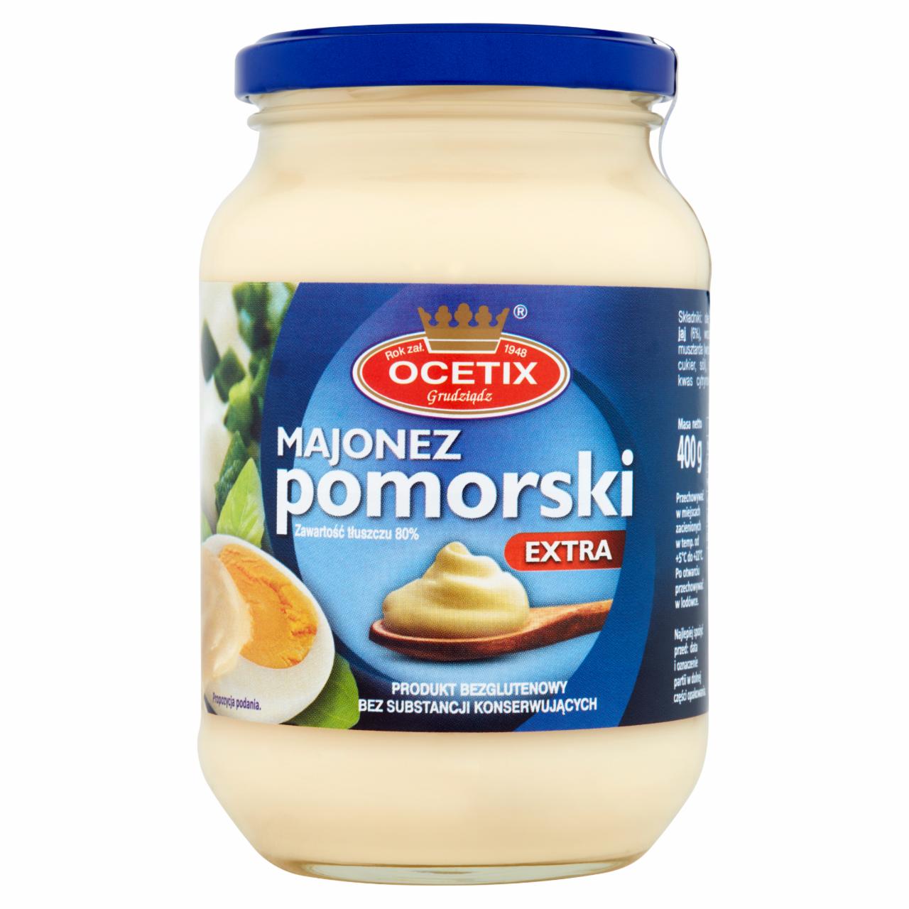 Zdjęcia - Ocetix Majonez pomorski extra 400 g