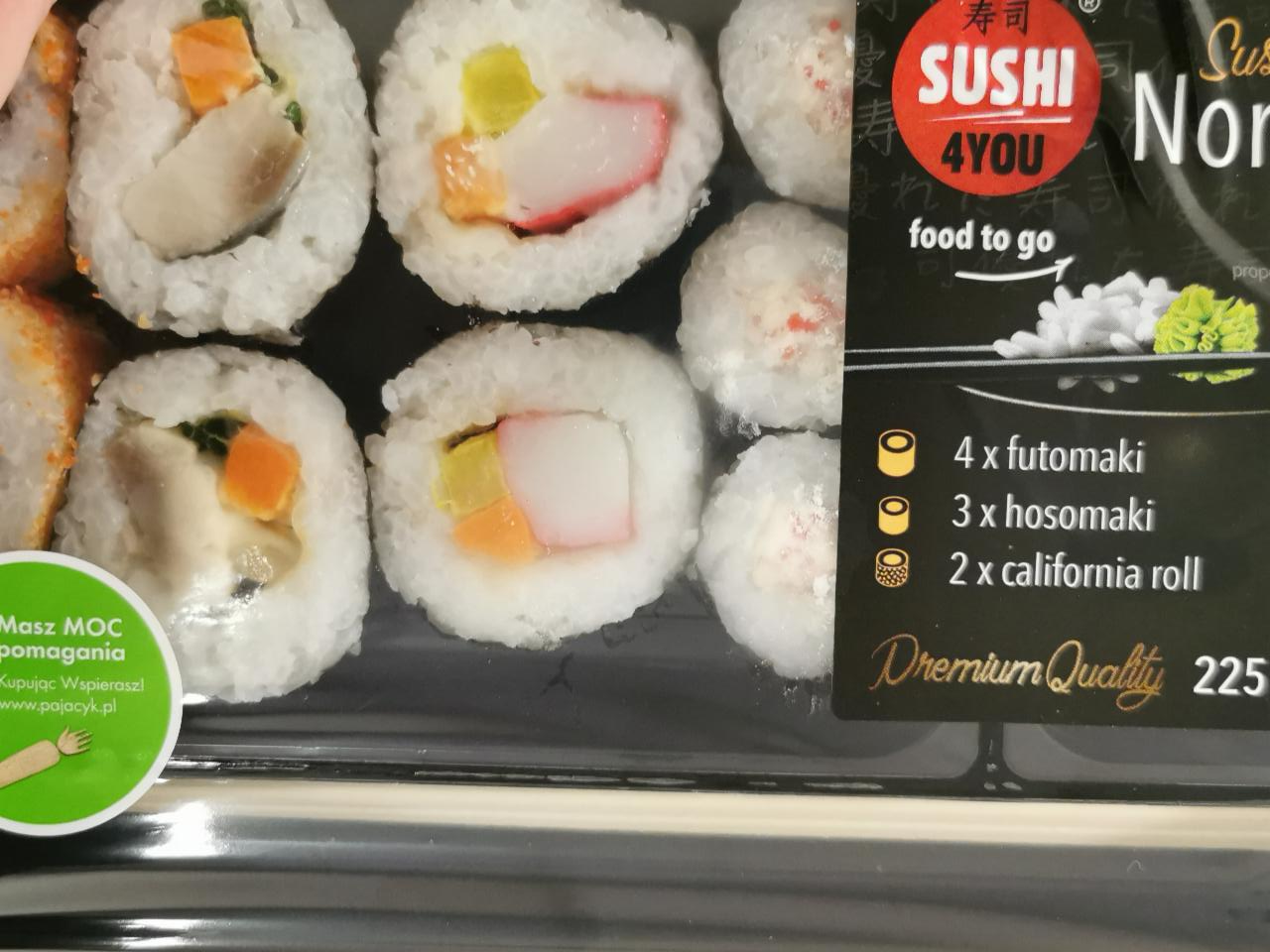 Zdjęcia - Sushi noriko żabka 