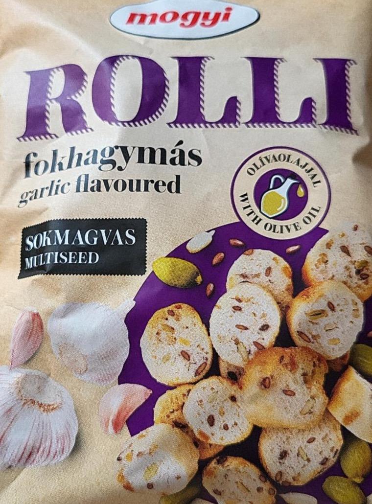Zdjęcia - Rolli fokhagymás garlic flavoured sokmagvas multiseed Mogyi