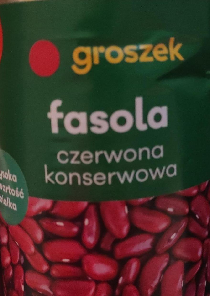 Zdjęcia - Fasola czerwona konserwowa Groszek