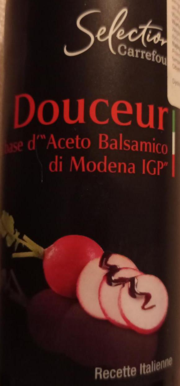Zdjęcia - Douceur Aceto Balsamico di Modena IGP Carrefour