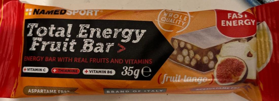 Zdjęcia - Baton total energy fruit bar Named Sport