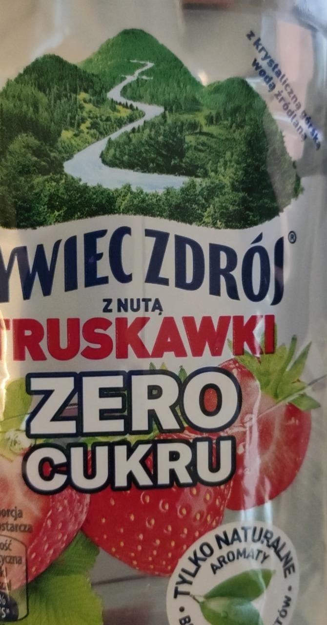 Zdjęcia - Żywiec Zdrój truskawka zero cukru 