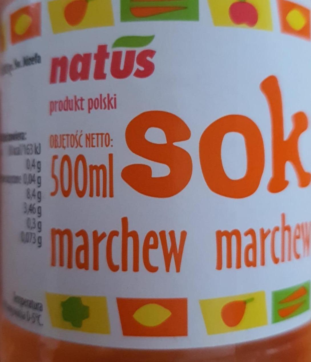 Zdjęcia - sok z marchwi natus