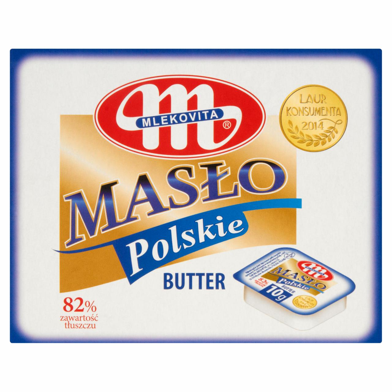 Zdjęcia - Mlekovita Masło Polskie 450 g (45 x 10 g)