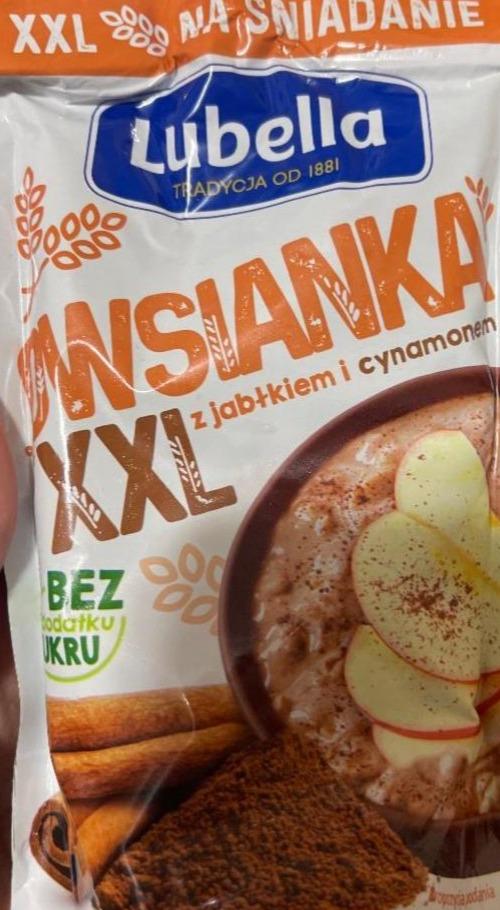 Zdjęcia - Owsianka XXL z jabłkiem i cynamonem 170 g Lubella