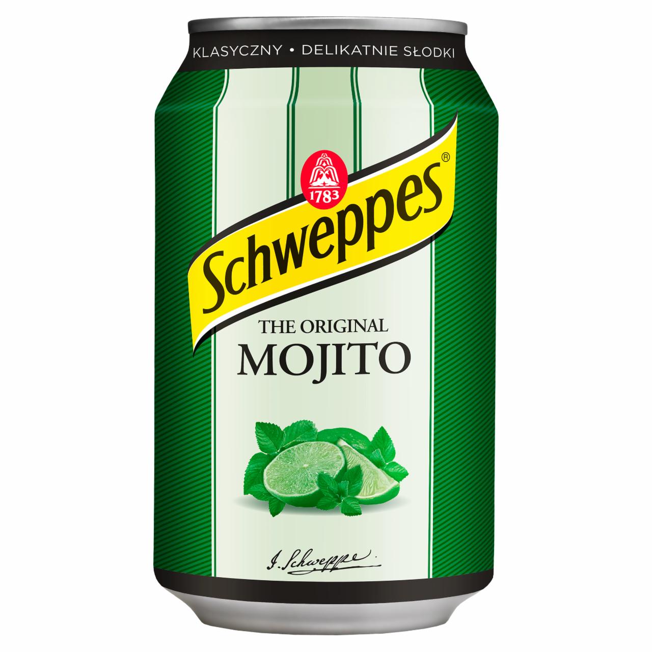 Zdjęcia - Schweppes Mojito Bezalkoholowy napój gazowany 330 ml