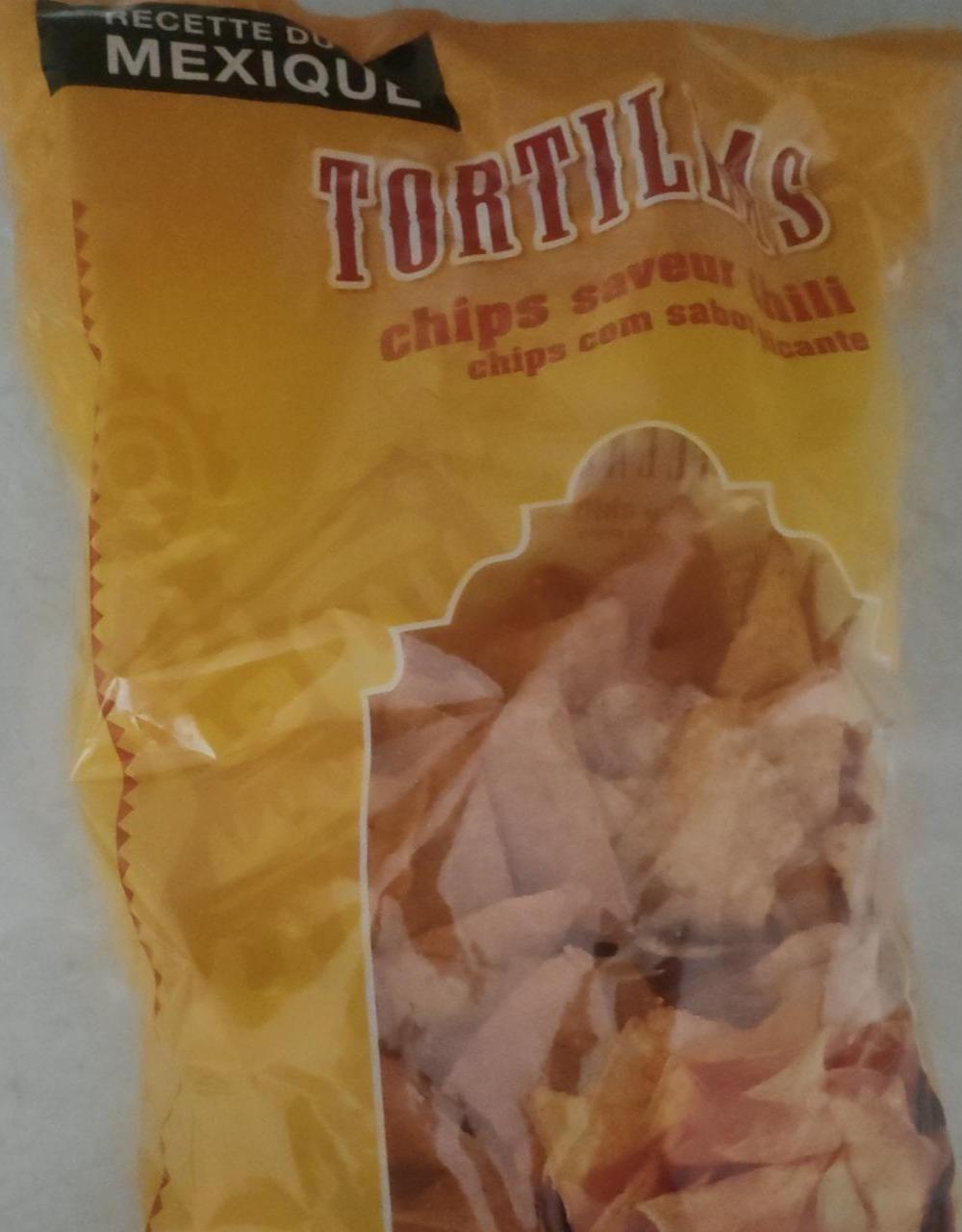 Zdjęcia - Tortillas chips saveur chili