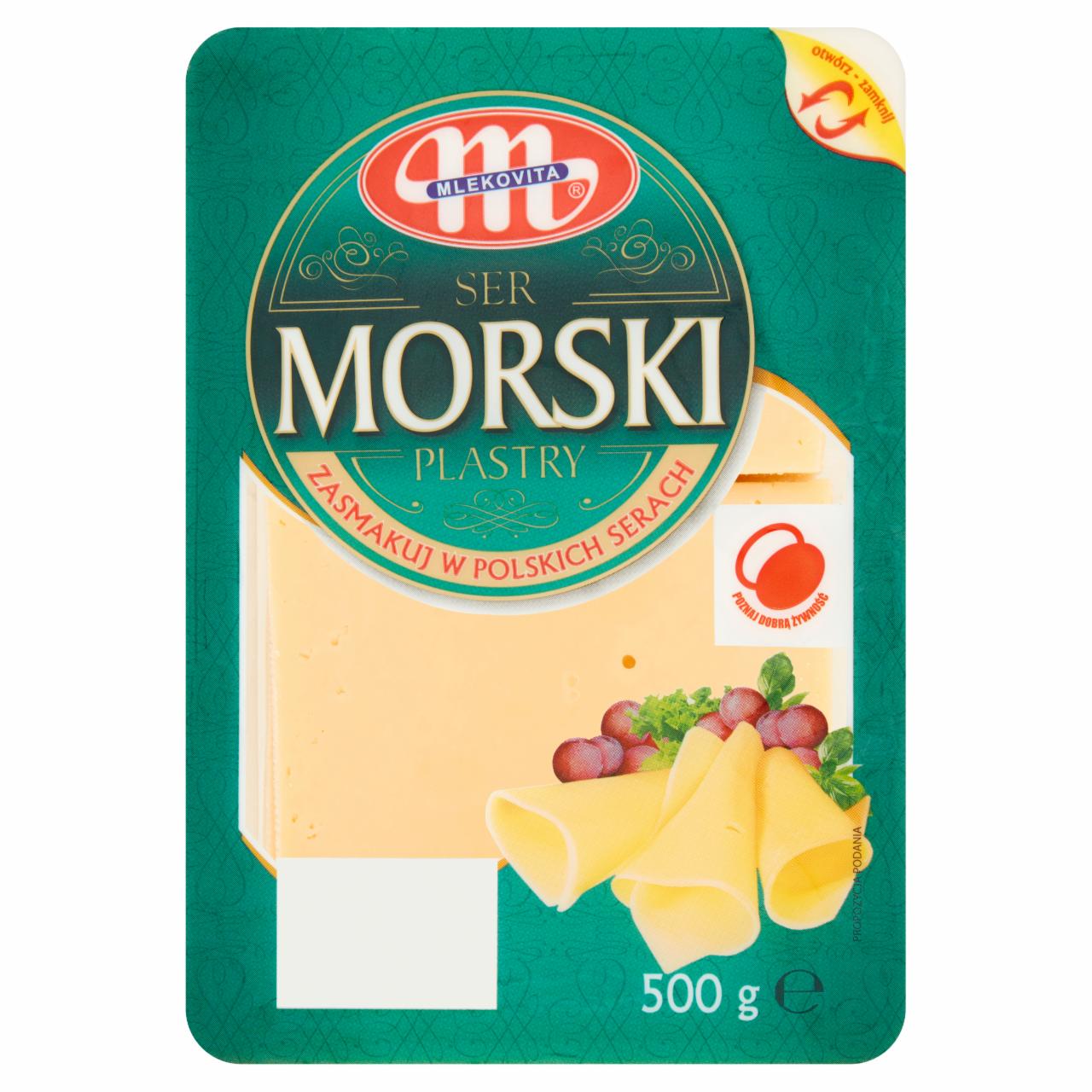 Zdjęcia - Ser Morski plastry Mlekovita