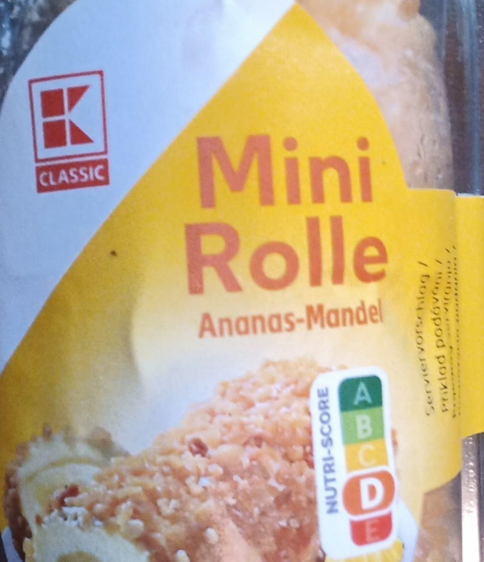 Zdjęcia - Ananas-Mandel Mini Rolle Kaufland