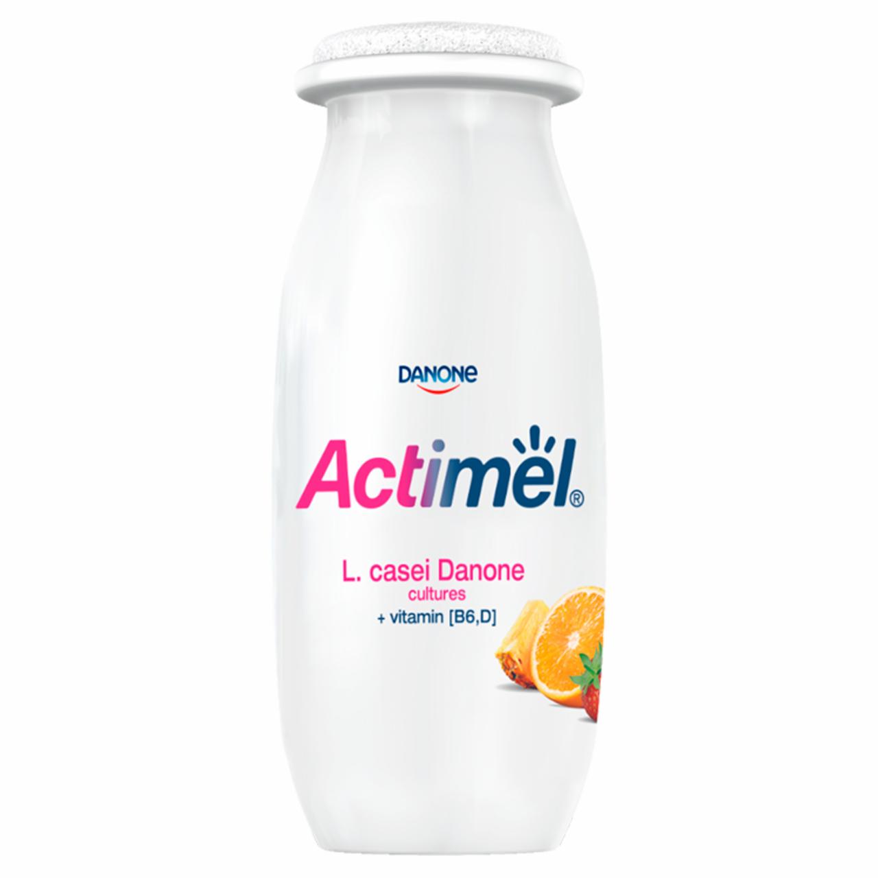 Zdjęcia - Danone Actimel Mleko fermentowane o smaku wieloowocowym 100 g