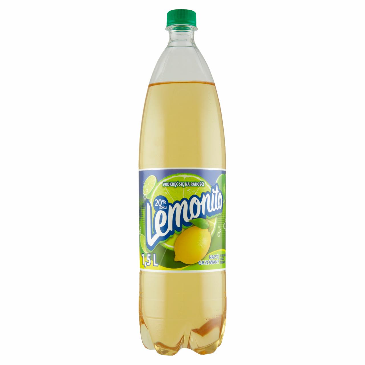 Zdjęcia - Lemonito Napój gazowany o smaku cytrynowo-limonkowym 1,5 L