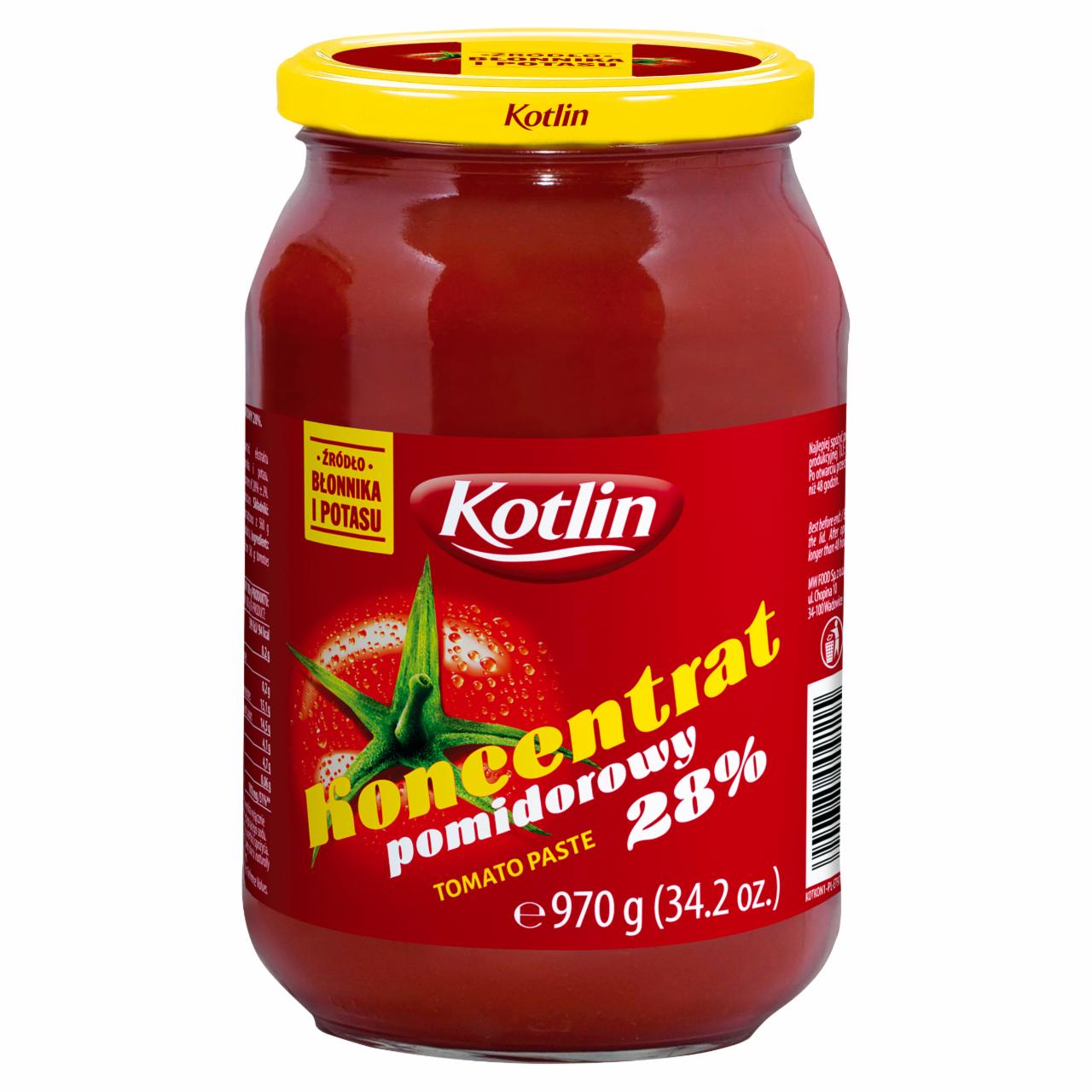 Zdjęcia - Kotlin Koncentrat pomidorowy 28% 970 g