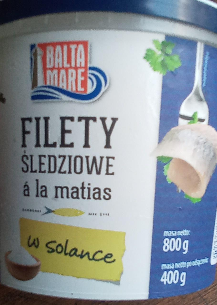 Zdjęcia - Filety śledziowe á la matias w solance Balta Mare