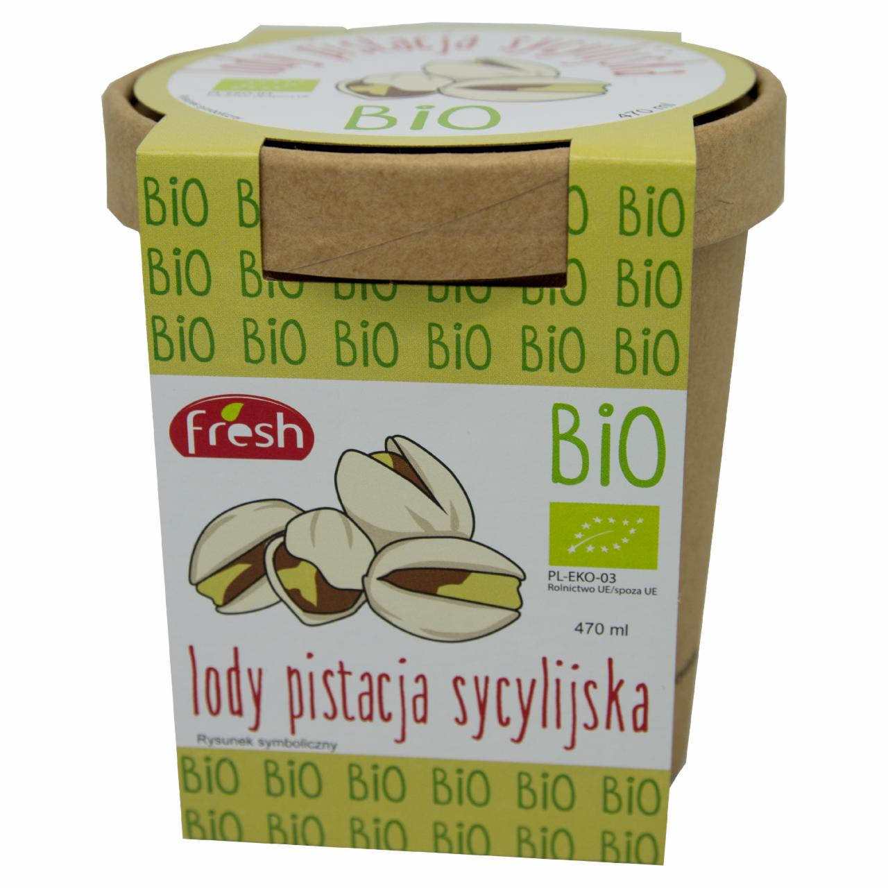 Zdjęcia - Bio Lody pistacja sycylijska 470 ml