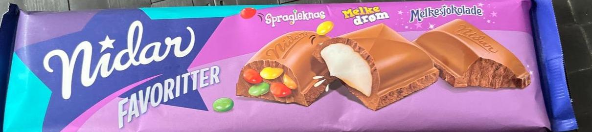 Zdjęcia - Czekolada favoritter Nidar