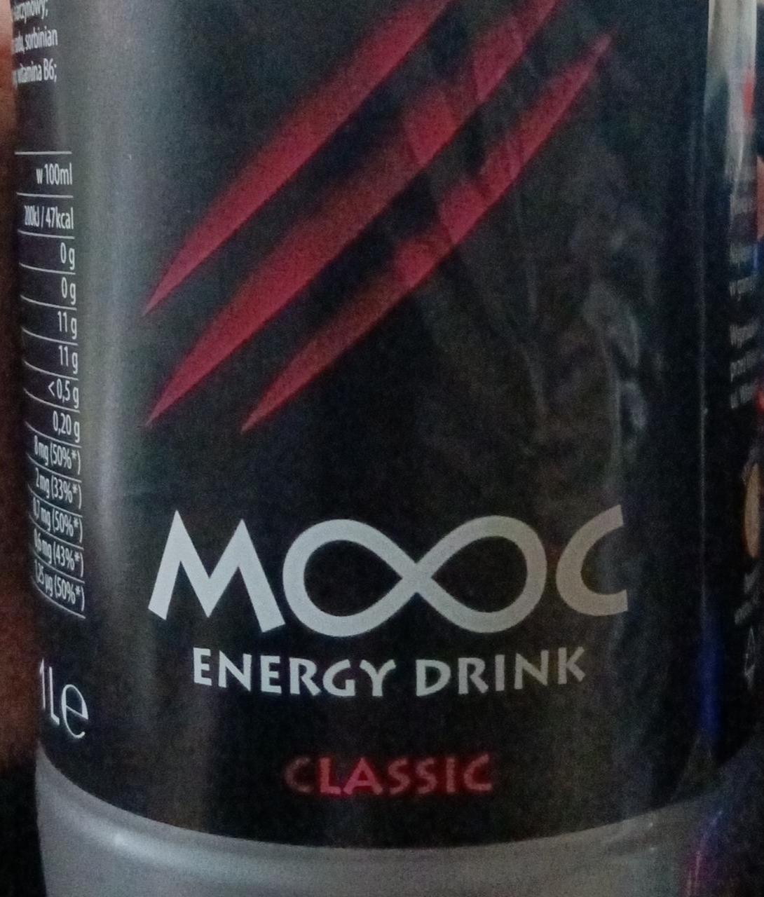 Zdjęcia - Gazowany napój energetyzujący MOOC