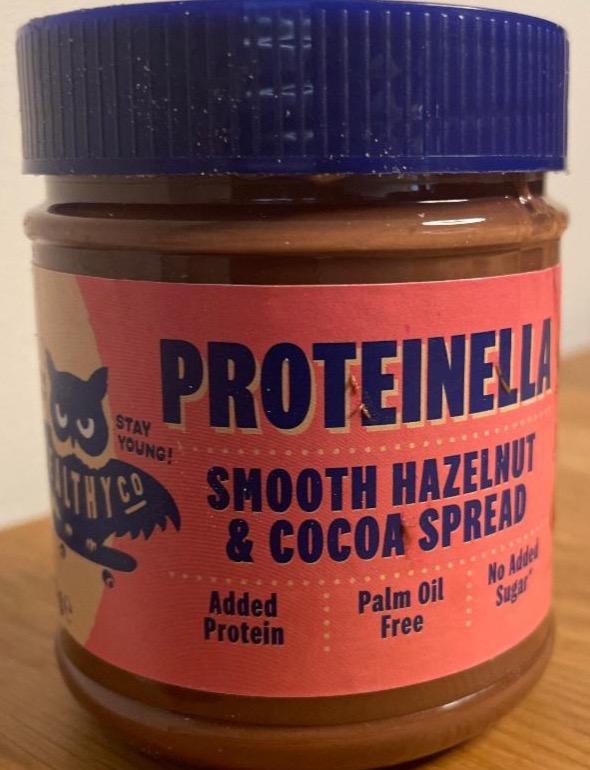 Zdjęcia - Proteinella Smooth hazelnut & cocoa spread HealthyCo