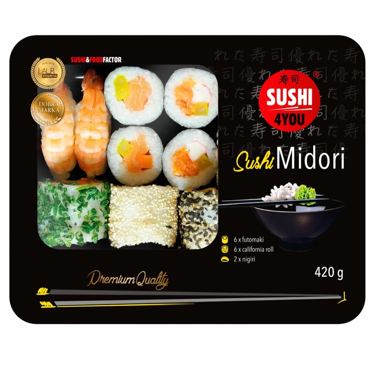 Zdjęcia - Sushi4You Sushi Midori 420 g