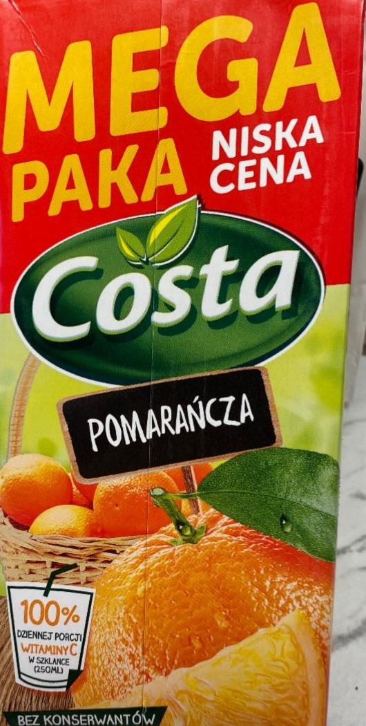 Zdjęcia - Costa Napój pomarańcza 2 l