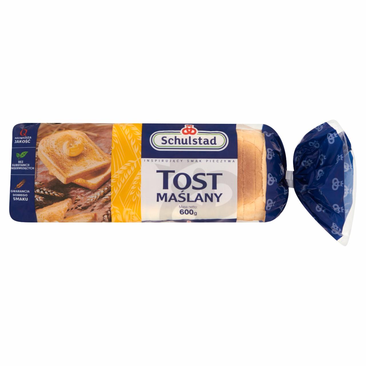 Zdjęcia - Schulstad Tost maślany Chleb tostowy 600 g