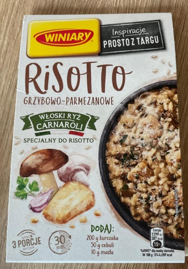 Zdjęcia - Risotto grzybowo-parmezanowe Winiary